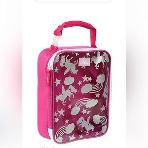 Arctic Zone Translucent Insulated Upright Lunch Pack, Unicorn Sky